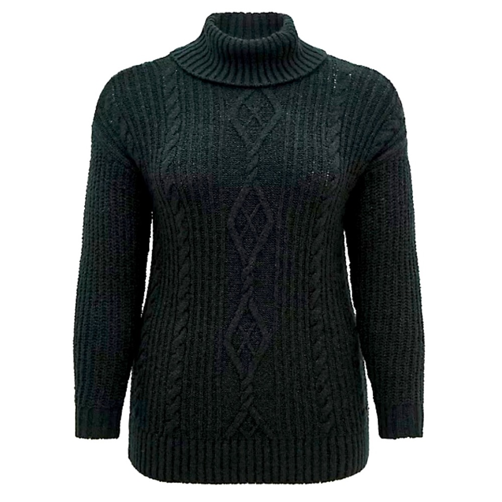 NWT Torrid Outlander Chunky Cable Turtleneck 1X
